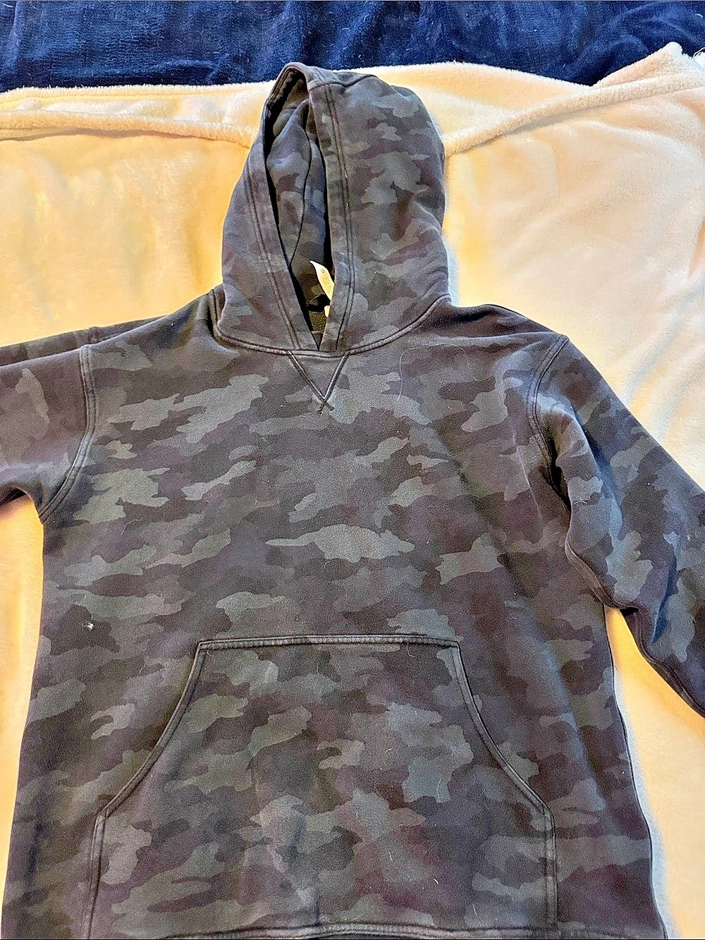 Lululemon All Yours Hoodie *Fleece Camo Size 10